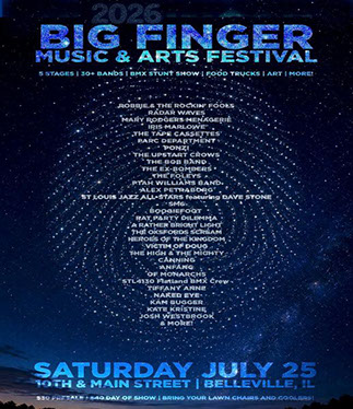 Canning will playing on The Harters Stage @ 10:15PM
