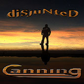 CANNING Album titled 'Disjunted' link with Ricky's reflection at Bonneville Salt Flats cover was released by RCMusic in 2016