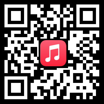 CANNING singles and album streaming link for Apple Music with QR code at CanningMusic