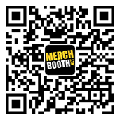 CANNING merchandising QR code link at MerchBooth for CanningMusic apparel and more!
